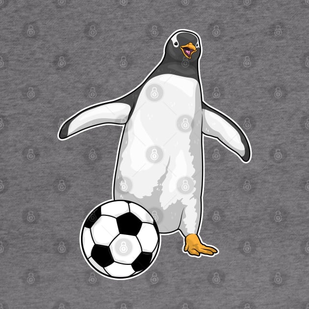 Penguin Soccer player Soccer by Markus Schnabel